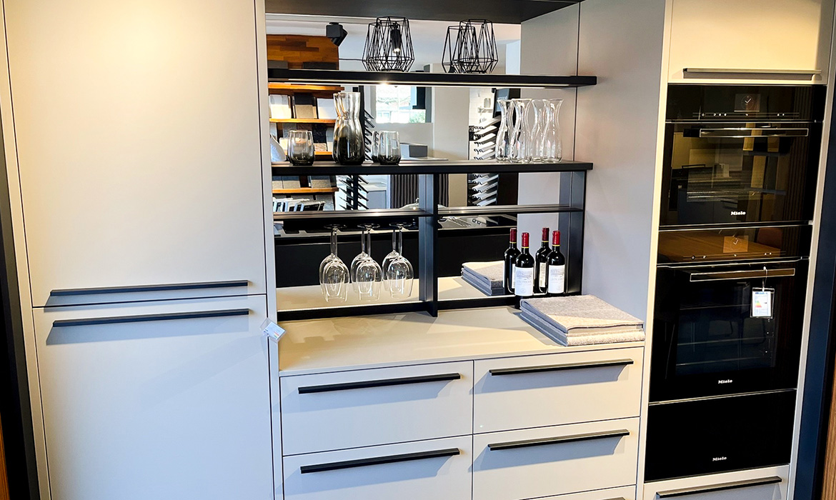 Interieur der Musterküche Next125