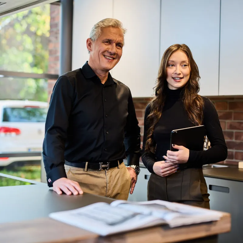 Gründer Arne Rosenowski und seine Tochter Ambra Rosenowski