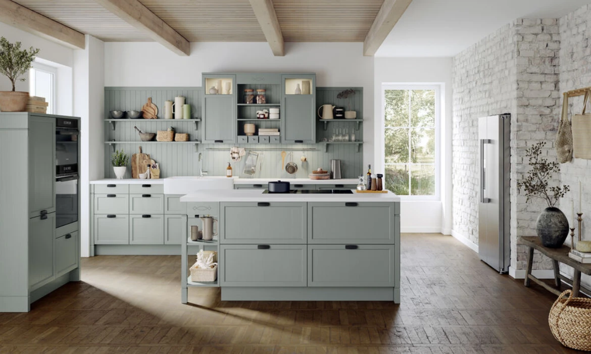 Häcker Bristol Selection, Farbe: Eukalyptus