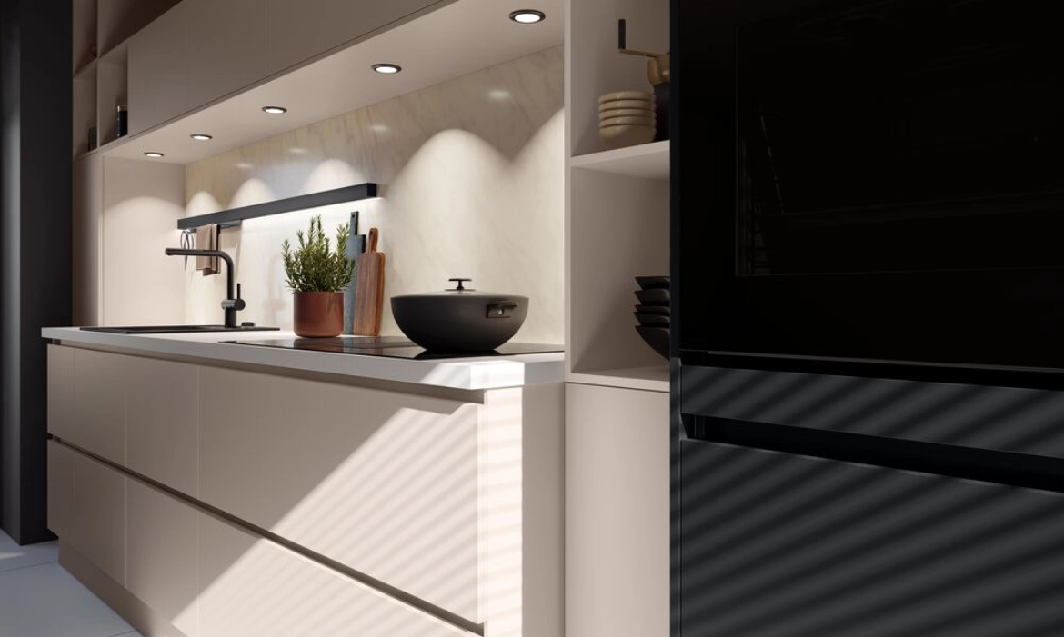 Häcker concept130 UNO-GL Kaschmir